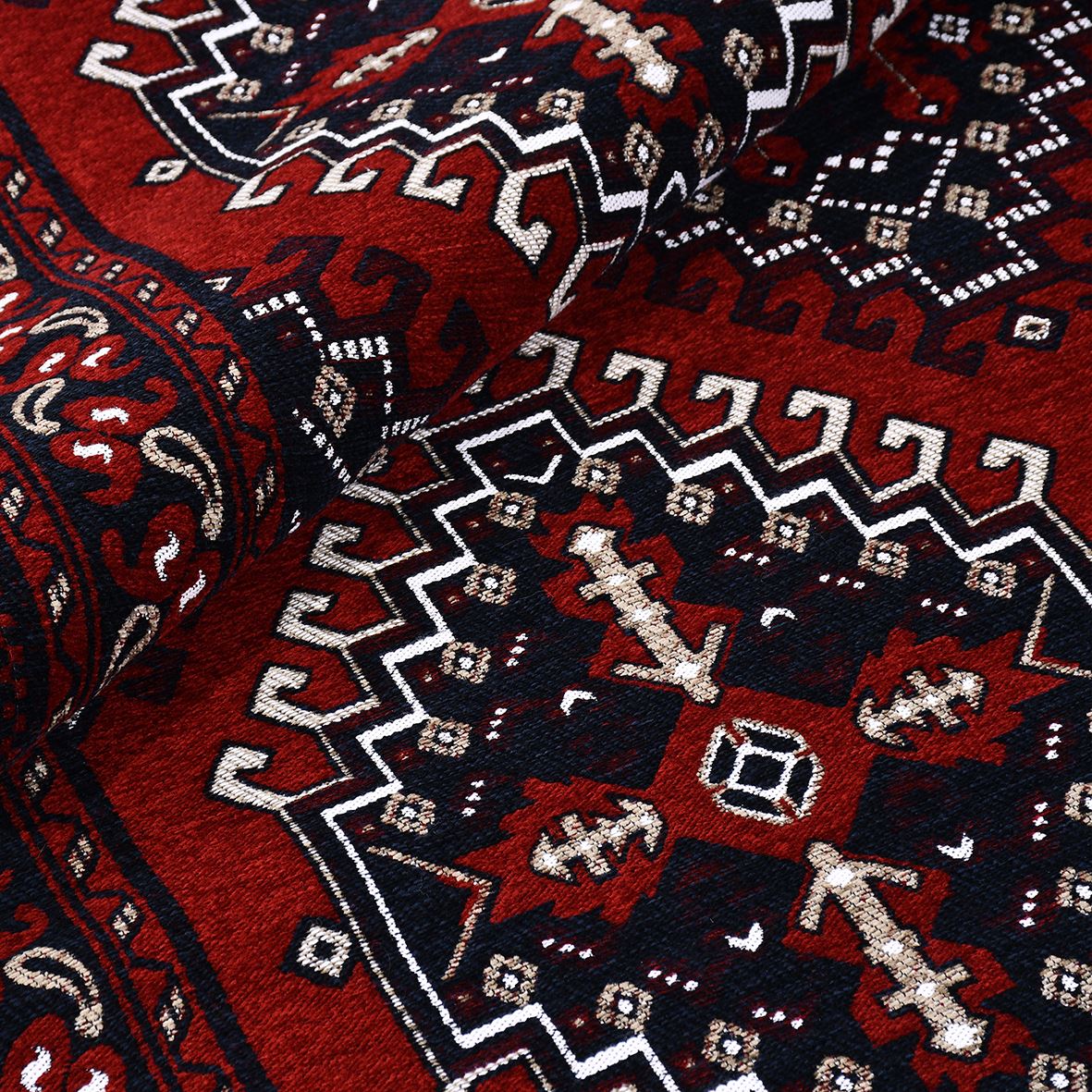 Türkmen Eldora – Praktisk Matta med Djärv Geometrisk Orientalisk Design