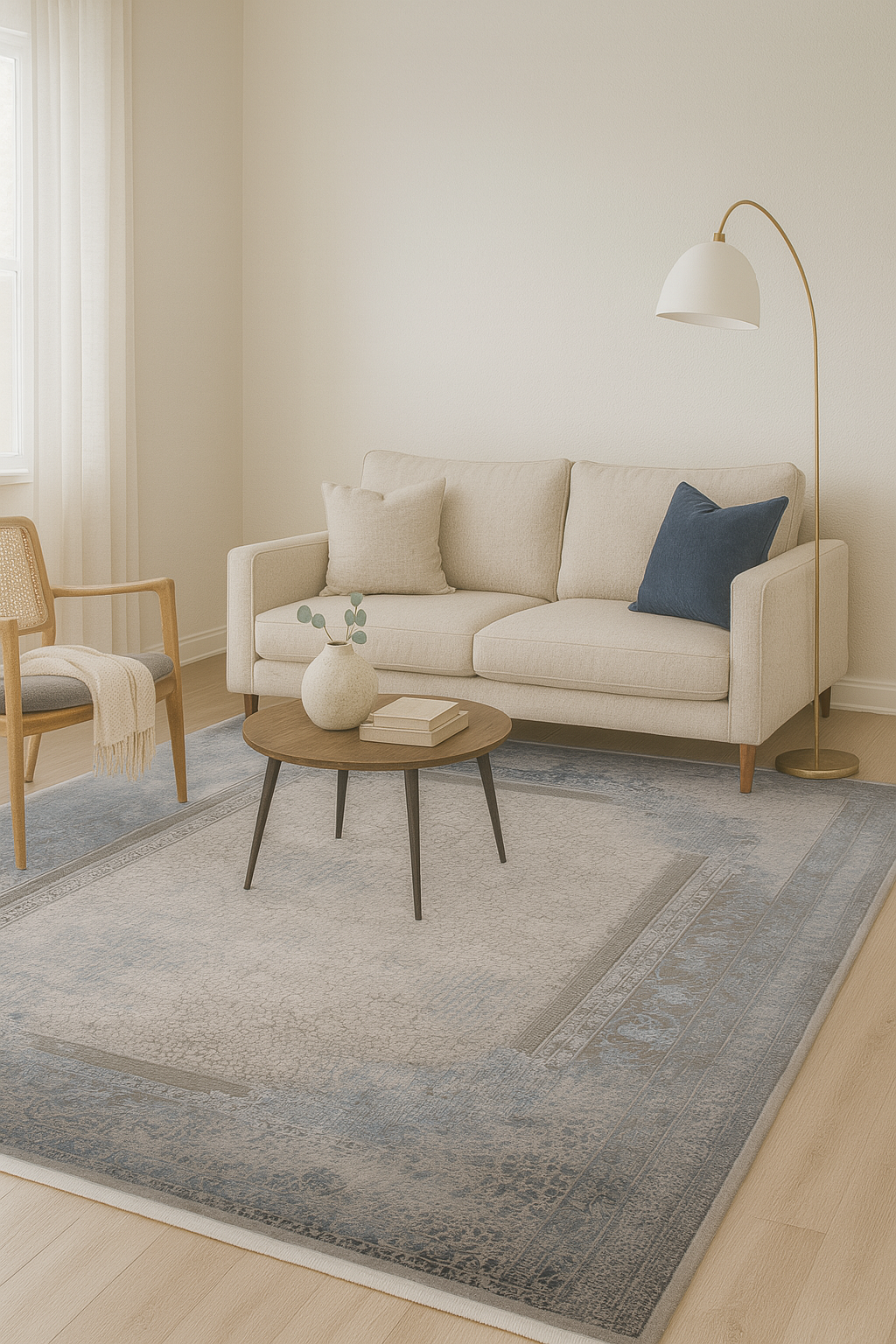 Nazenin Skymarmor – Tidlös elegans i blågrå toner