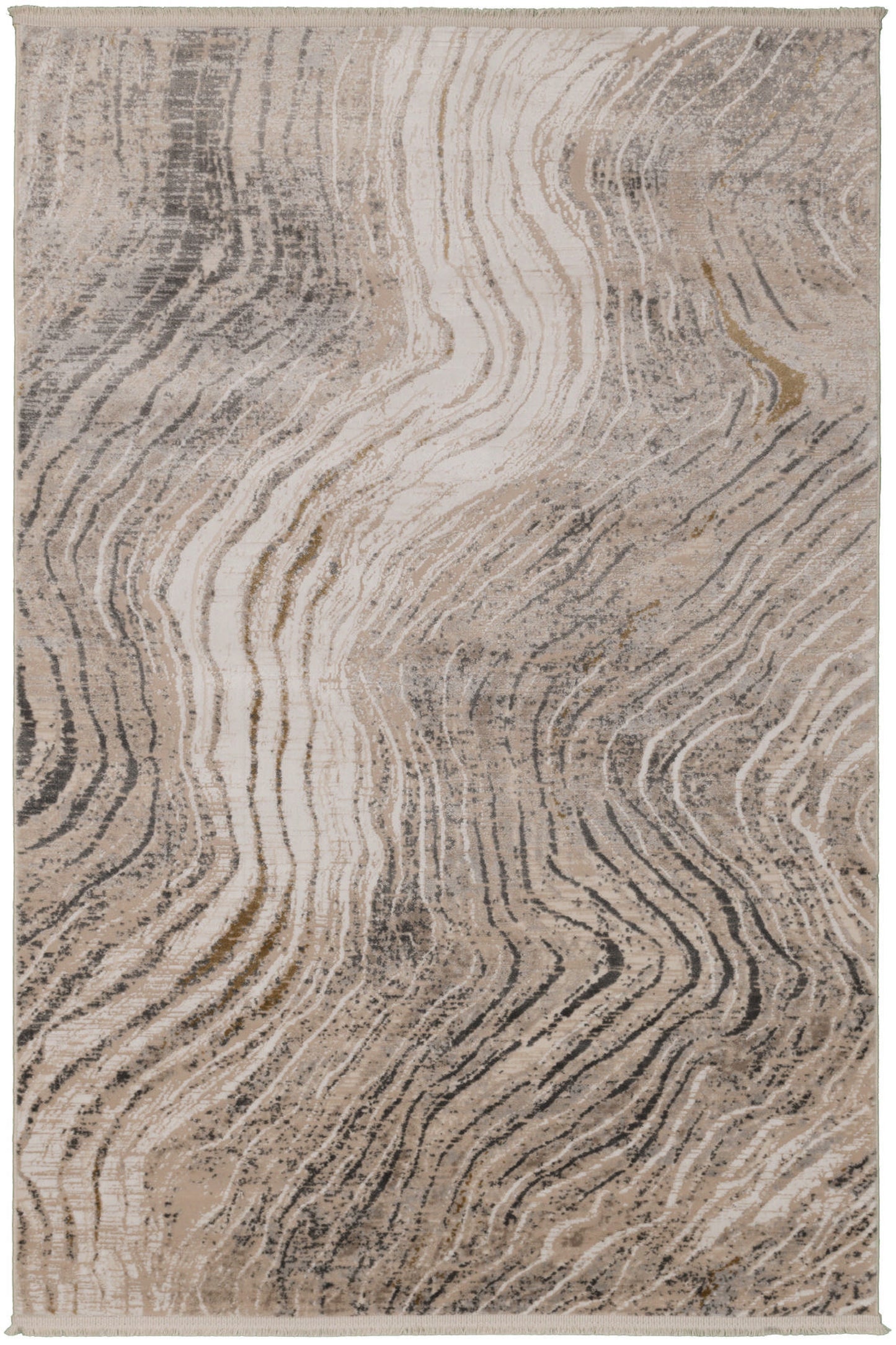 Cristal FlödeBeige – Naturens rörelse fångad i textil