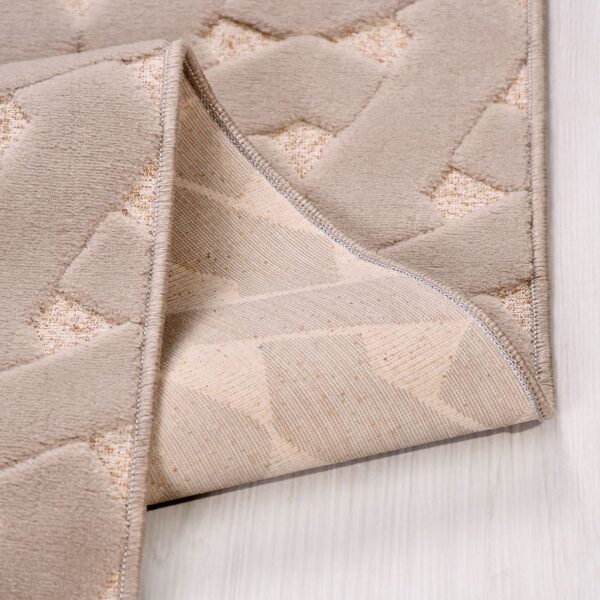 Happy HP09 - Light and Modern Practical Kitchen and Hall Carpet with False Fringes - Bild 2