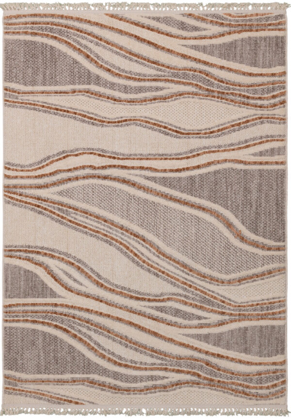 TWIST TW02 - Dust-Free Single Colored Fringed Shaggy Living Room or Hall Carpet